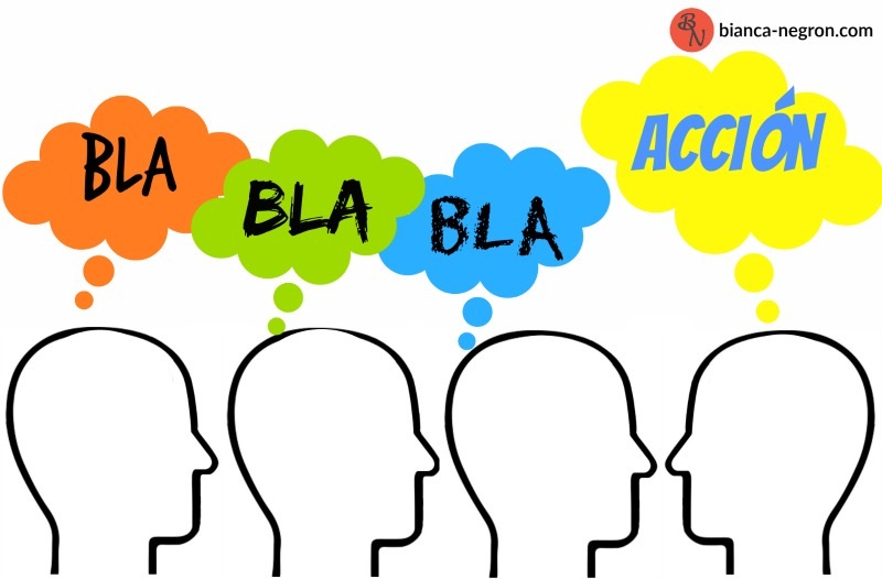 ¿Cansad@ del bla, bla, bla?