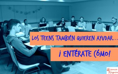 Los Teens también quieren ayudar…¡Entérate cómo!